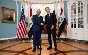 US Secretary of State Meets with Iraqi Deputy Prime Minister and Minister of Foreign Affairs in Washington DC