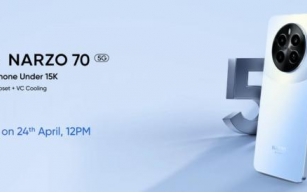 Realme Narzo 70 5G Launching in India on April 24