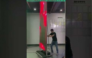 Automatic Rollable LED Curtain Video Screen: The Future of Advertising s...