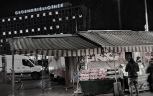 Sekundenschlaf: Nacht über Berlin
