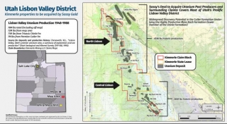Sassy Baut Eine Dominante Landposition In Utahs Produktivstem Urangebiet Auf