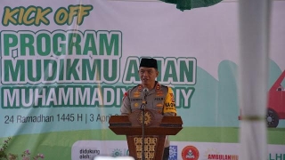 Kapolda DIY Resmikan Posko Mudikmu Aman Muhammadiyah DIY Tahun 2024