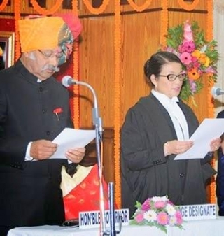 First In Sikkim (Women) : High Court Judge