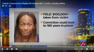 Orlando Commissioner Regina Hill Arrested, Faces Charges Of Elderly Exploitation, Mortgage Fraud