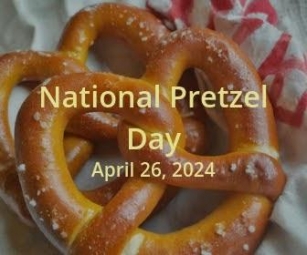 Freebie Reminder: Free Pretzels On National Pretzel Day Today April 26, 2024
