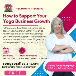 Business Support For Kids Yoga Teachers
