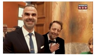 Mayor Of Athens Officiates First Same-sex  Married; Respected Novelist And Partner Are First Under Recent Legislation. Congrats! WATCH