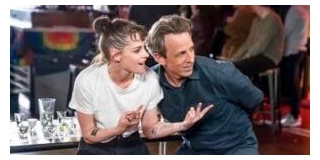 Kristen Stewart And Goes Day Drinking With Seth Meyers And Gives Him A Lesbian Makeover, And More News