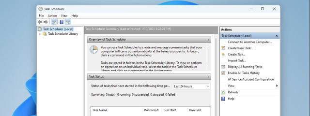 How to check scheduled tasks in Windows
