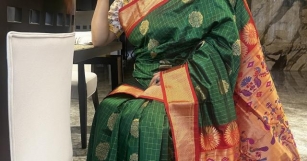 Exploring The Timeless Beauty Of Traditional Maharashtrian Paithani Silk Sarees