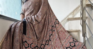 Ajrakh Saree: A Journey Of Tradition And Craftsmanship
