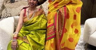The Allure Of Lime Green And Lemon Yellow Sarees