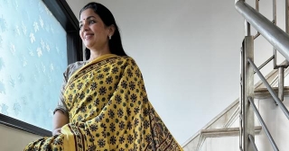 Ajrakh Saree: A Fusion Of Tradition And Artistry