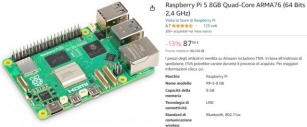 Costruisci Un Raspberry P5 ARM64 8 GB 4 Cores 2.4 Ghz Con Tema Apple MacOS Con Soli 100€!!