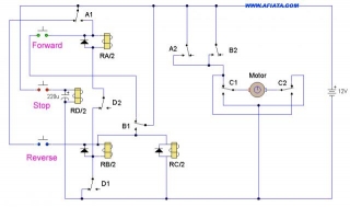 Relay And Motor Wiring Diagram