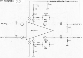 LOw Noise Equalizer Amplifier Circuit