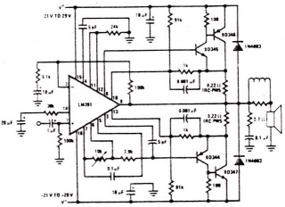 Audio Amplifier Pcb LM391