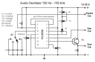 Low Distortion Audio Generators