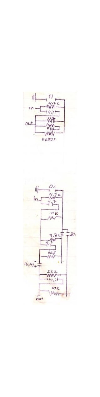 Audio Filter Circuit Without Voltage