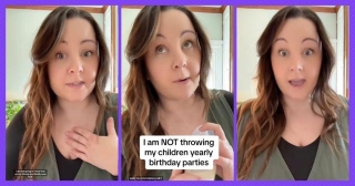 Mom Says Daughter Won't Get Yearly Birthday Parties