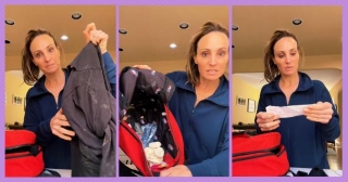 Watch Mom Go Through Son's School Backpack In Hilarious Video