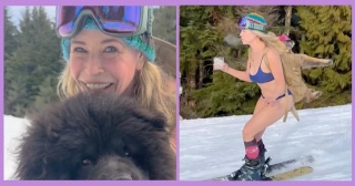 Chelsea Handler Skied Into Her 49th Birthday With A Bikini