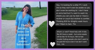 Nanny Goes Viral For Exposing Parents' Entitled Messages