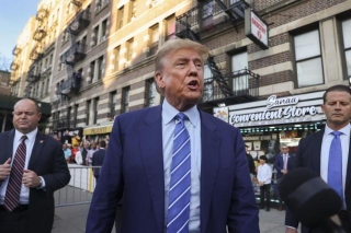 After Court, Trump Campaigns At Bodega