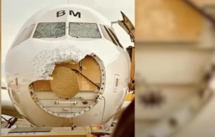 Surprise Storm Leads To 'Flight From Hail'