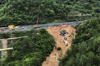 Dozens Killed In China Highway Collapse