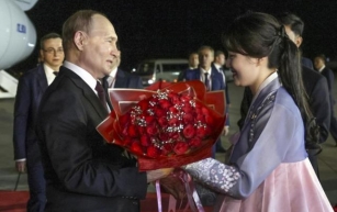 Putin Arrives in North Korea