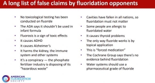 Why You Can't Believe A Fluoridationist
