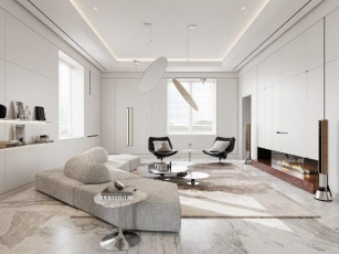 Sleek Elegance Defines This Luxe Minimalist Abode