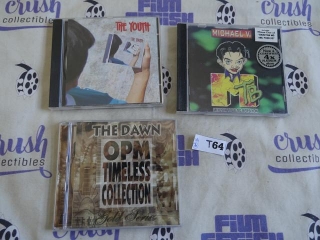 Set Of 3 Tagalog Filipino Music CDs, The Dawn OPM, Michael V., The Youth [T64]