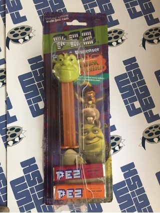 Shrek The Third Dreamworks Animated Movie PEZ Candy And Dispenser New Sealed