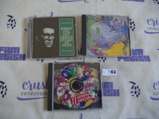 Set Of 3 Rock Music CDs, Elvis Costello, Chicago, Spliff [T62]