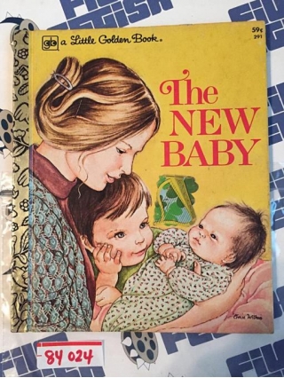 The New Baby A Little Golden Book, Fourth Printing 1978 [84024]
