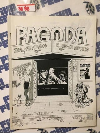 RARE Pagoda Fan Zine Kung Fu Movie Magazine Original Black And White Issue 1 (1992) [8888]