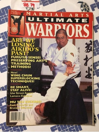 Martial Arts Ultimate Warriors Magazine Sensei Kensho Furuya (April 1995) [8879]