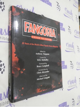 Fangoria Cover To Cover 1st Edition Hardcover Book Signed By Basil Gogos, Tom Savini, Debbie Rochon + 10 Other Horror Icons