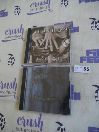 Set Of 2 Rock Music Bon Jovi CDs [T55]