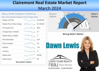 Clairemont San Diego Real Estate Market Report March 2024