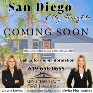 San Diego Home With ADU - Coming Soon