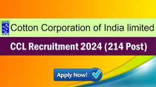 CCIL Recruitment 2024 : Cotton Corporation Of India Limited (CCIL) Recruitment For 214 Positions