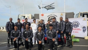 “Indian Army ‘D5’ Motorcycle Expedition” Rides Out To Commemorate 25 Years Of Kargil Victory
