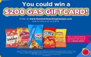 General Mills Summer Snacking Sweepstakes