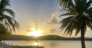 Sunset In Antigua