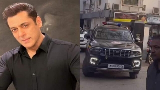 Watch: Bollywood Star Salman Khan Leaves Home After Firing Case
