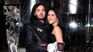 See Pics: Radhika Merchant Wears Gown Printed With Anant Ambani’s Love Letter At Pre-wedding Cruise