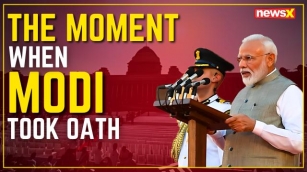 PM Oath Ceremony : Narendra Modi Arrives At Rashtrapati Bhavan